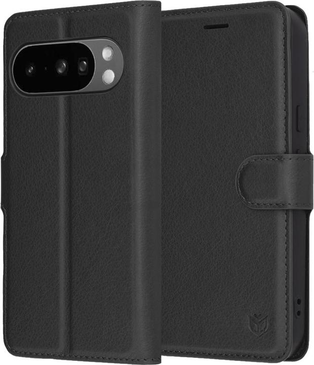 Techsuit - Leather Folio - Google Pixel 10 Pro XL - Black (Google Pixel 10 Pro XL)
