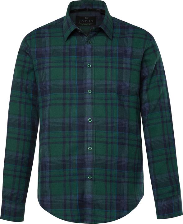 Immagine prodotto Jay-Pi Karo-Flanellhemd, Outdoor, Langarm, Kentkragen, Modern Fit, bis 7 XL (6XL)