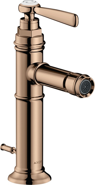 Actual product image Axor Hand-sized Montreux single-lever bidet mixer with lever handle and pop-up waste