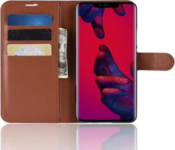 Image du produit MU Classic Couvertures en cuir Litchi Bookcover Series (Mate 20 Pro)