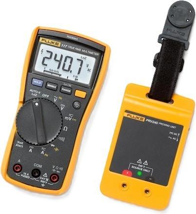 Produktbild Fluke Kit-117/PRV240 (CAT III 600V, Hand-Multimeter)