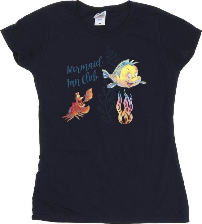 Actual product image Disney Womens/Ladies The Little Mermaid Club Cotton T-Shirt (M)