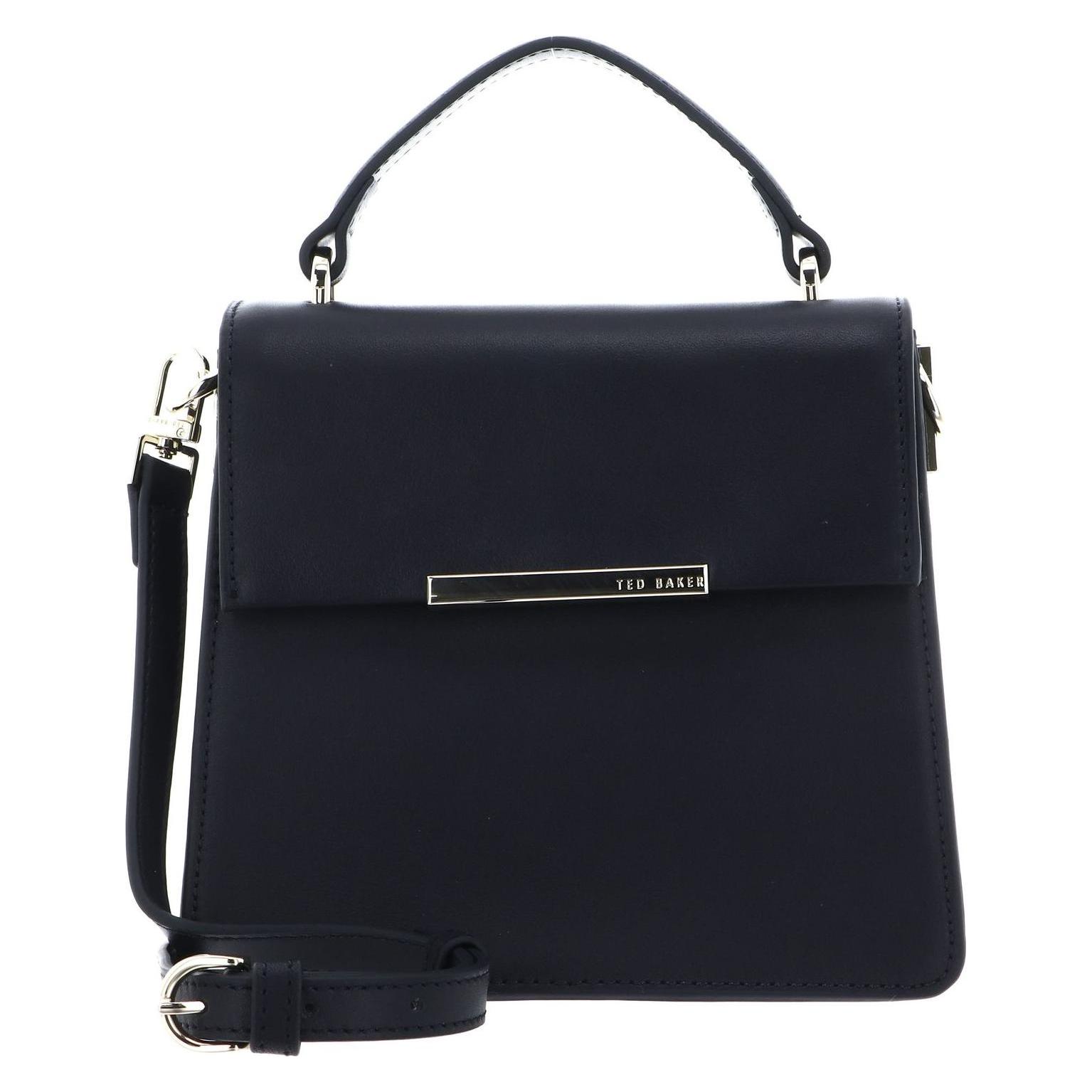 Ted Baker, Damen, Handtasche, Reylynn Bar Detail Top Handle Bag, Blau