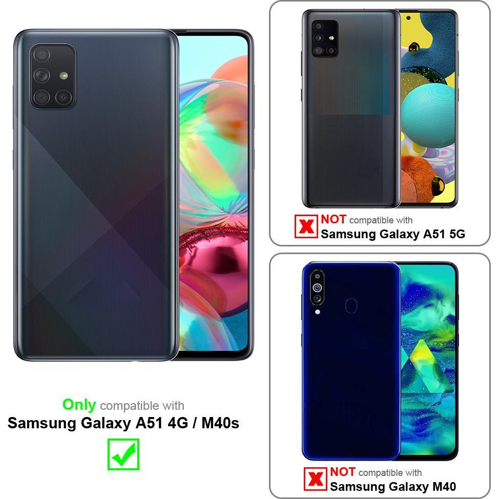 Thumbnail - Cadorabo Universale Schutzhülle Tasche mit Gürtelclip (Samsung Galaxy M40s), Smartphone Hülle, Schwarz