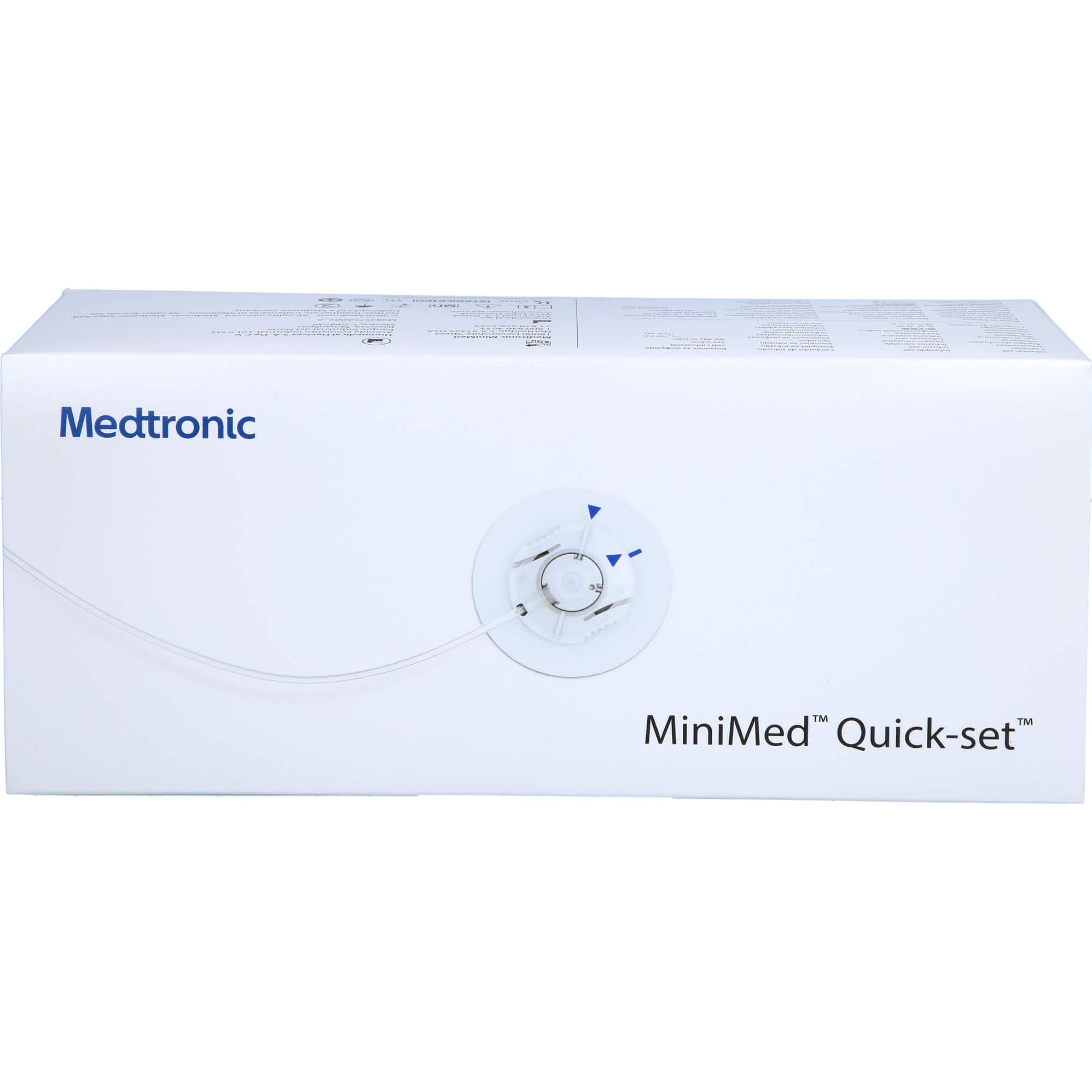 Thumbnail - Medtronic, Praxisbedarf, Minimed Quick Set 9mm 60cm, 10 St IFS