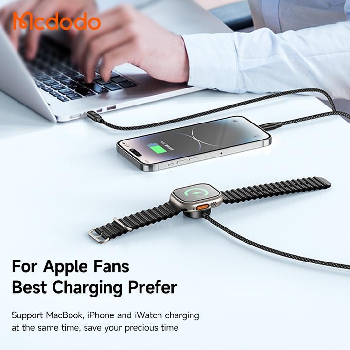 Image du produit Mcdodo HP-7500 casque filaire, USB-C (blanc) (Filaire)