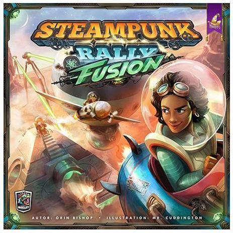 Image du produit Mirakulus 1027005 - Steampunk Rally Fusion - Jeu de cartes pour 1 à 8 joueurs à partir de 14 ans (édition FR (Allemand)