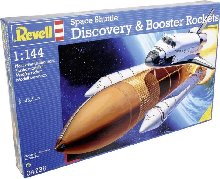 Immagine prodotto Revell Space Shuttle Discovery e Booster Rockets