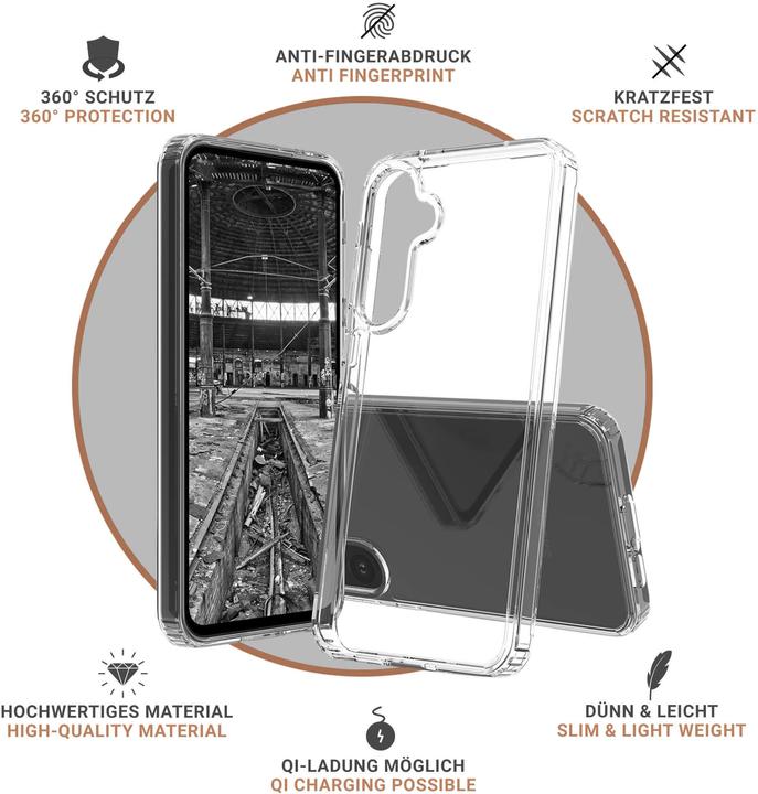 Produktbild JT Berlin BackCase Pankow Clear (Samsung Galaxy A55)