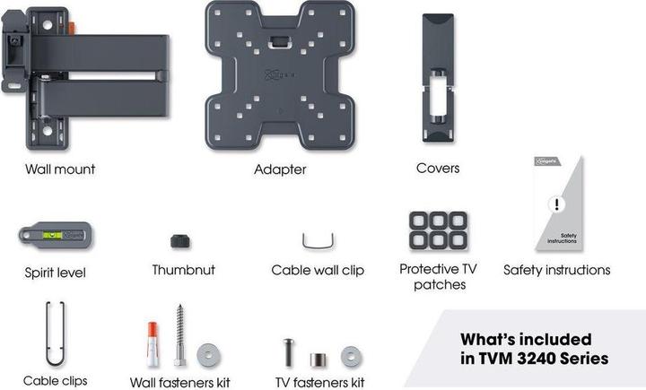 Produktbild Vogels TVM 3245 (Wand, 43", 15 kg)