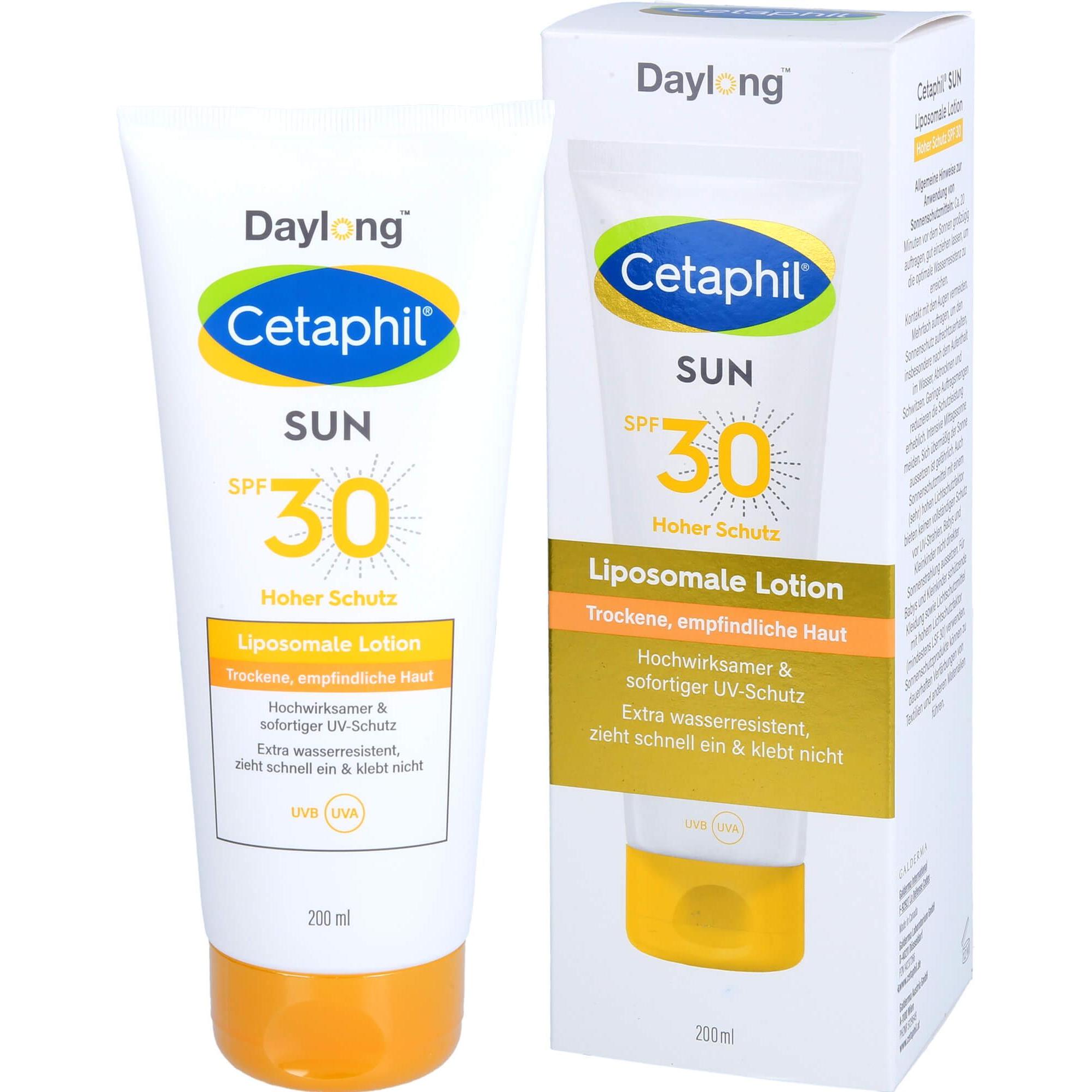 Thumbnail - Daylong, Sonnencreme, Cetaphil sun 30 Lotion Körper, 200 ml Lotion (Sonnenlotion, SPF 30, 200 ml)