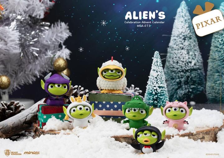 Produktbild Beast Kingdom Toy Story Mini Egg Attack Adventskalender Alien's celebration