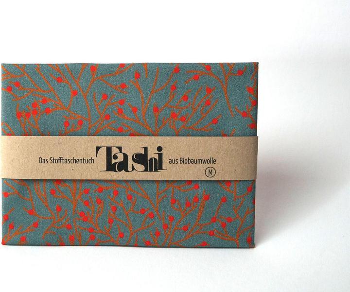 Produktbild Stofftaschentuch - Tashi-Tuch aus Bio-Baumwolle Apple