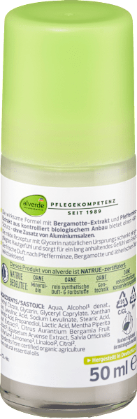 Produktbild dm alverde Deo Roll-On (Roll-on, 50 ml)