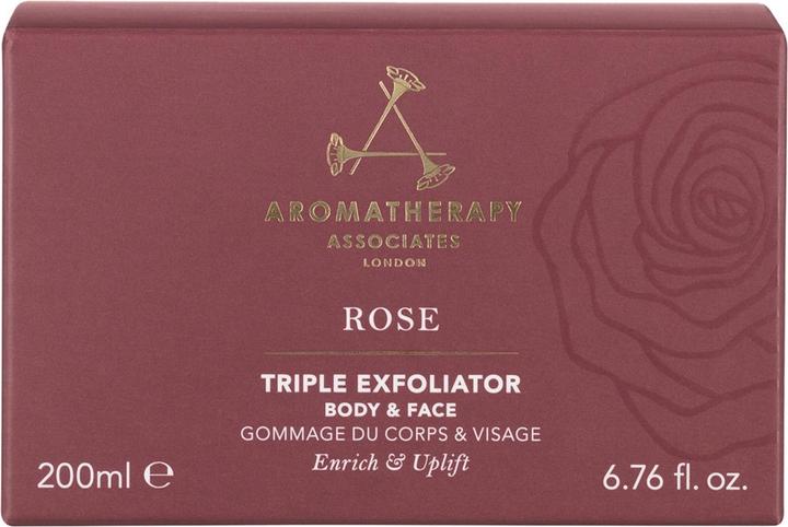 Actual product image Aromatherapy Associates Rose Triple Exfoliator 200ml (Cleansing scrub, 200 ml)
