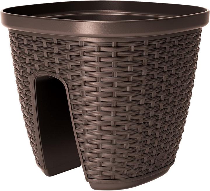 Actual product image Poétic Garden pot Casa Mesh incl. Aqua Plus 30 cm, mocha