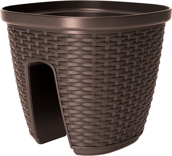 Produktbild Poétic GelÃ¤ndertopf Casa Mesh inkl. Aqua Plus 30 cm, mokka