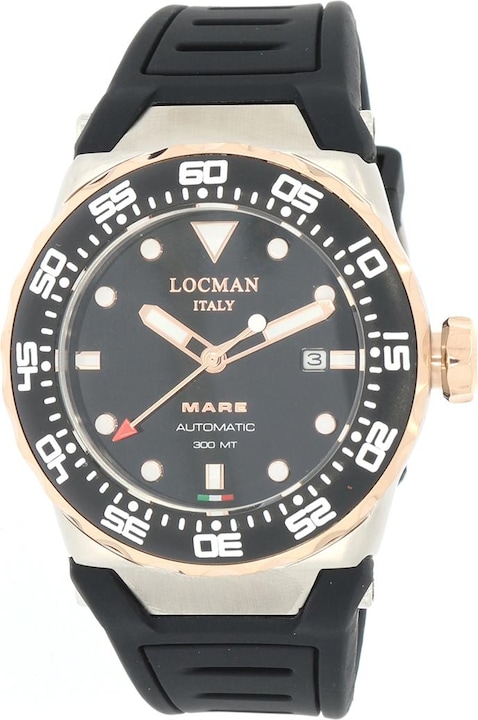 Produktbild Locman Italy Herrenuhr Mare 300MT Automatik Ref.0559 (Analoguhr, 44 mm)