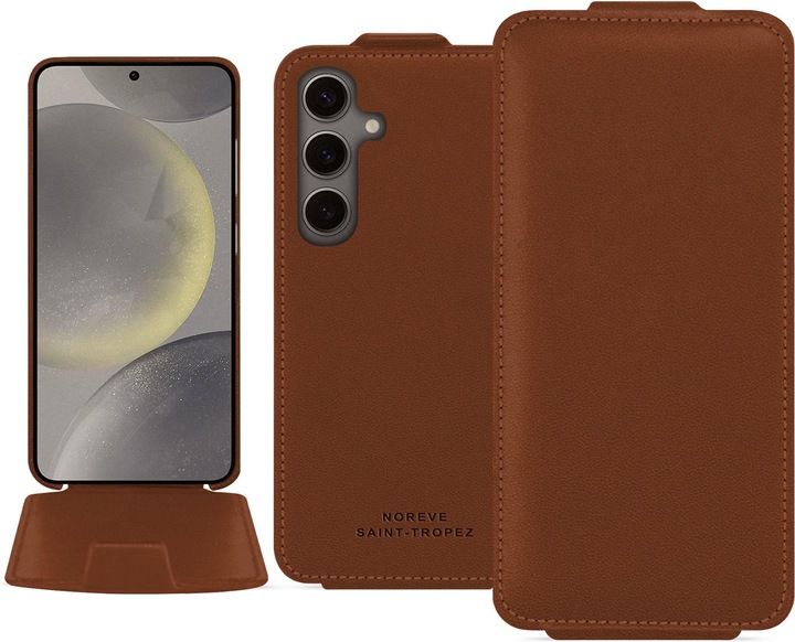 Produktbild Noreve Lederschutzhülle vertikal (Samsung Galaxy S24)