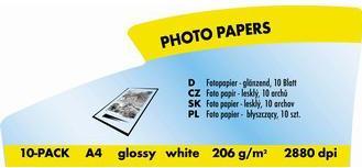 Logo Fotopapier für A4-Drucker (15015) (210 g/m², A4, 10 Stk.)