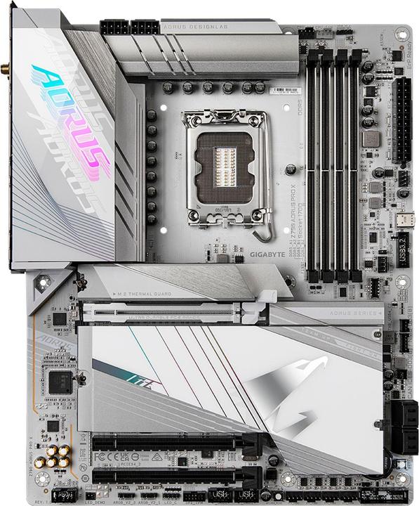 Actual product image Gigabyte Z790 AORUS Pro X (LGA 1700, Intel Z790 Express, ATX)