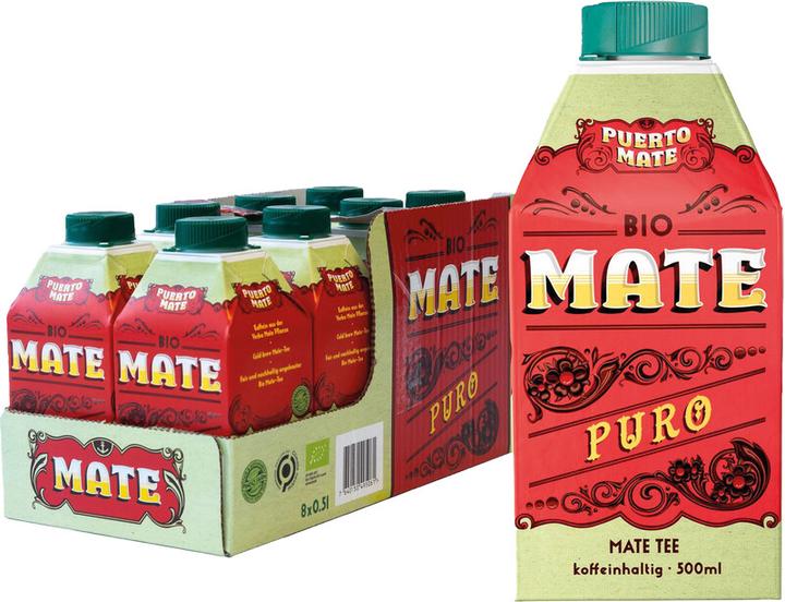 Produktbild Puerto Mate Puro Mate Tee Einzelpack (1 x 50 cl)