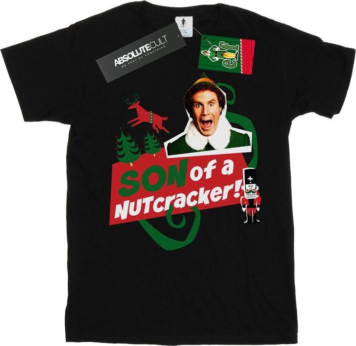 Image du produit Elf - T-shirt SON OF A NUTCRACKER BOYFRIEND FIT - Femme (XL)