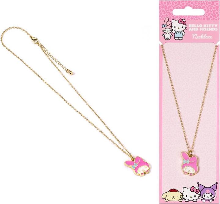 Produktbild Collana Hello Kitty My Melody (Zinklegierung: 93% Zink + 3% Kupfer + 4% Aluminium, 40 cm)