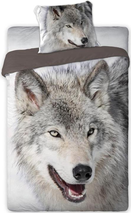 MCU Wild Wolf Beddengoed 140x200 cm - 100 procent katoen