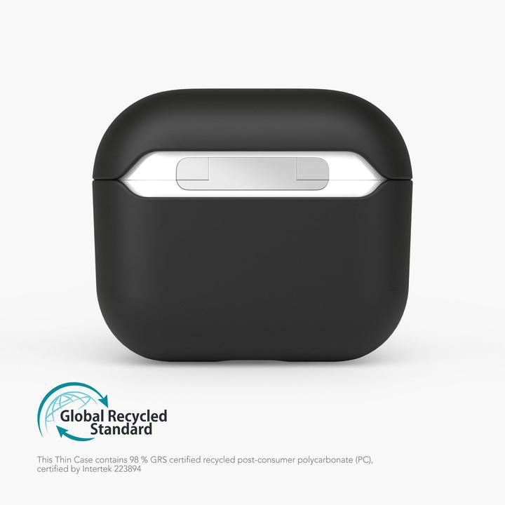 Produktbild Vonmählen Transportcase Thin AirPods 4 Schwarz (Kopfhörer Hülle)