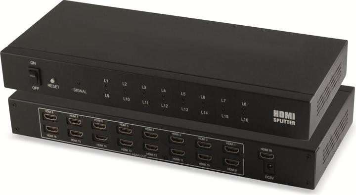 Produktbild smart HDMI-Verteiler SMART-MULTIMEDIA 1x IN, 16x OUT, 4K2K