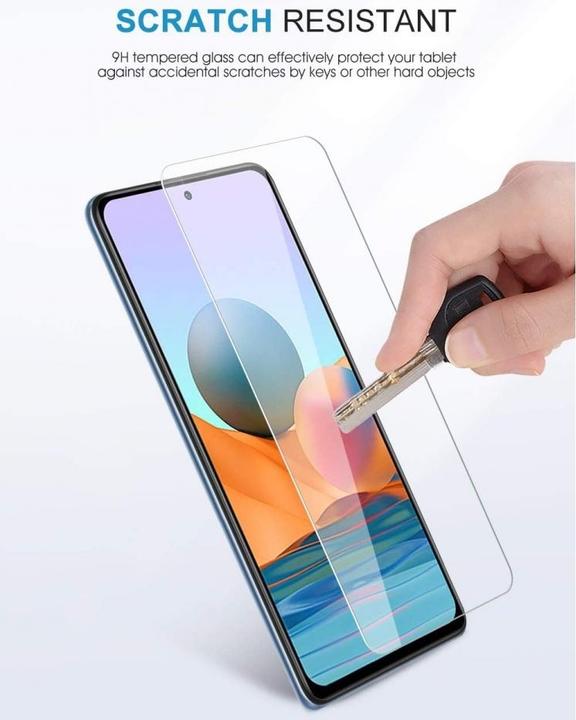 Produktbild Screenguard Xiaomi Redmi Note 10 Pro Panzerglas Schutzfolie Case Friendly Design (1 Stk., Xiaomi Redmi Note 10 Pro)