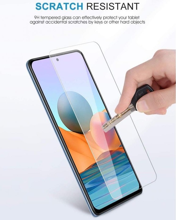 Produktbild Screenguard Xiaomi Redmi Note 10 Pro Panzerglas Schutzfolie Case Friendly Design (Xiaomi Redmi Note 10 Pro)
