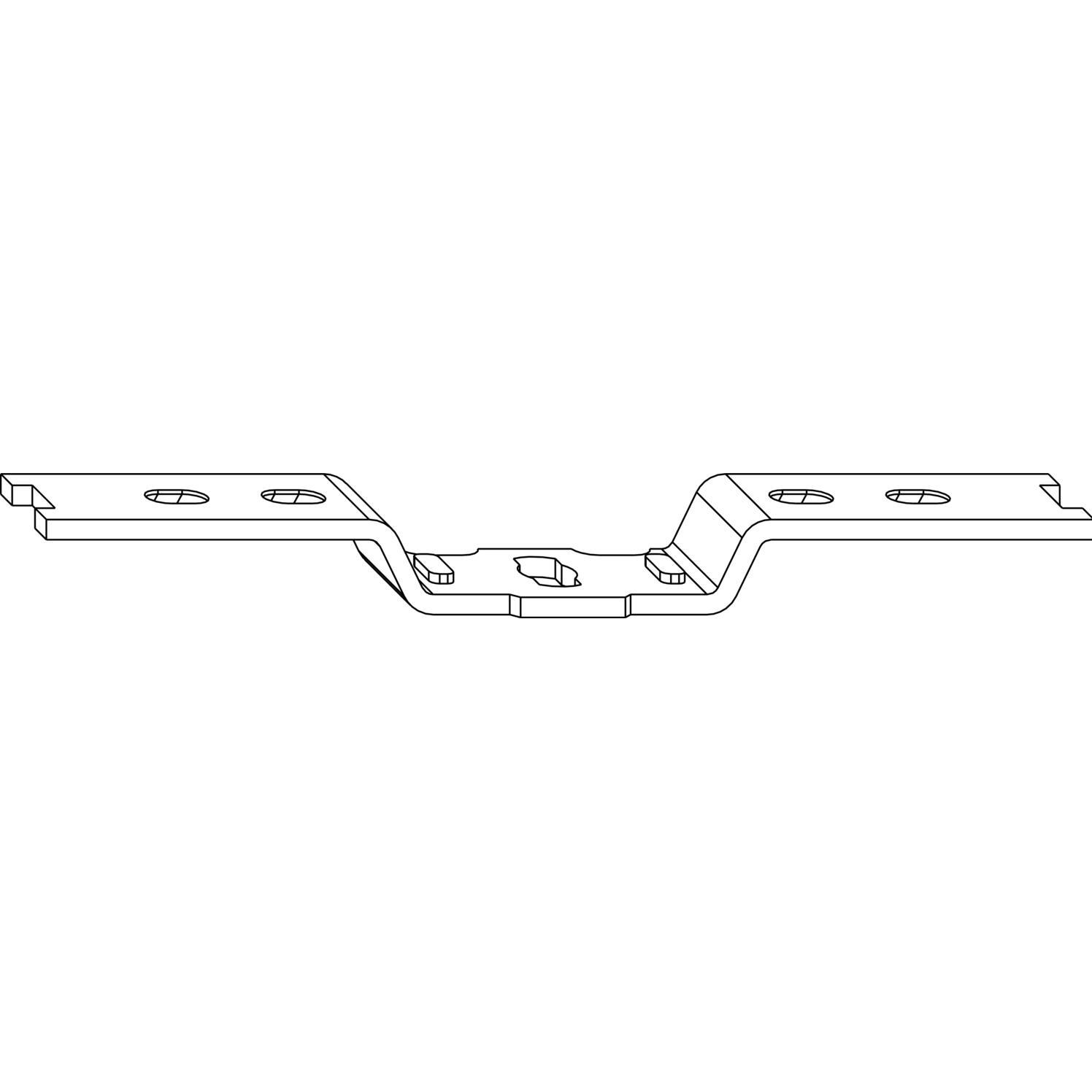 Maco, Türbeschlag + Scharnier, Kipp- und Drehband AS/PVC für PVC 80 kg L=130 mm silber (94030)