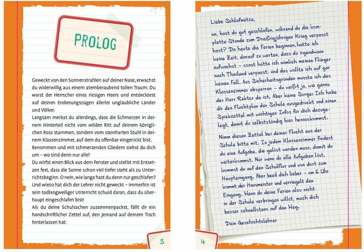 Actual product image Escape from school - The exciting Escape game for kids (German, 1 - 4 Players)