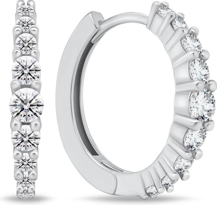 Immagine prodotto Brilio Argento - Incantevoli orecchini tondi in argento PE077