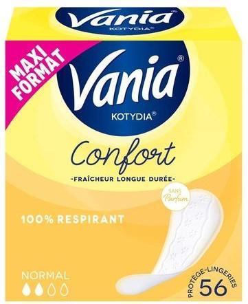 Image du produit Vania Protège-slip sans parfum confort normal