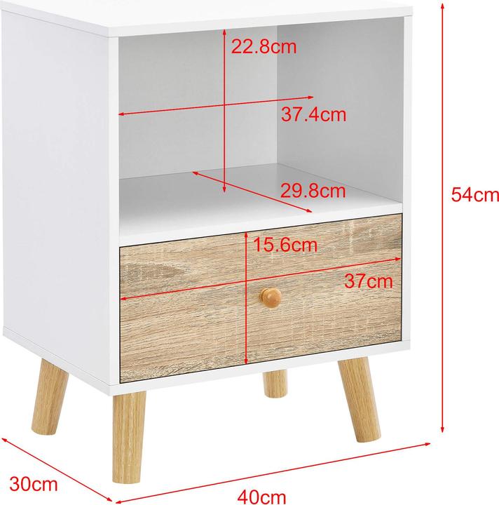 Actual product image En.Casa Sundsvall (40 x 30 x 54 cm)