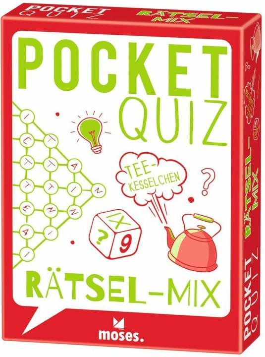 Image du produit Mélange de puzzles Pocket Quiz (Allemand)