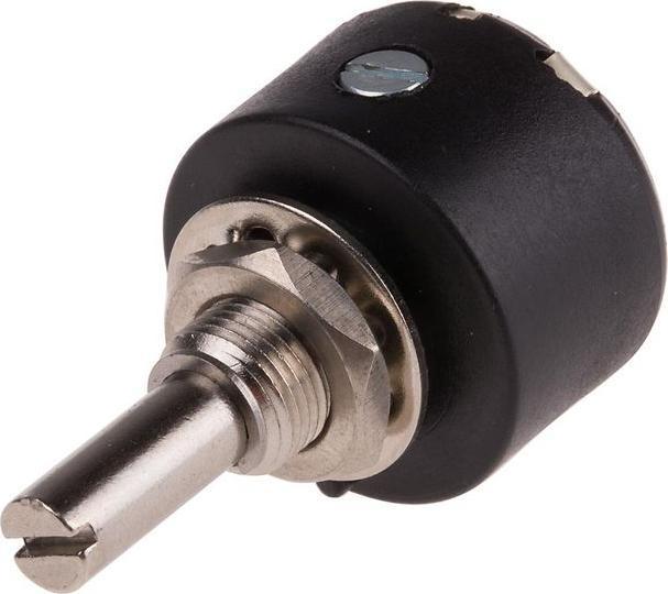 RS PRO Rotary potentiometer 5kOhm 1W ±10 % Linear 25.4mm