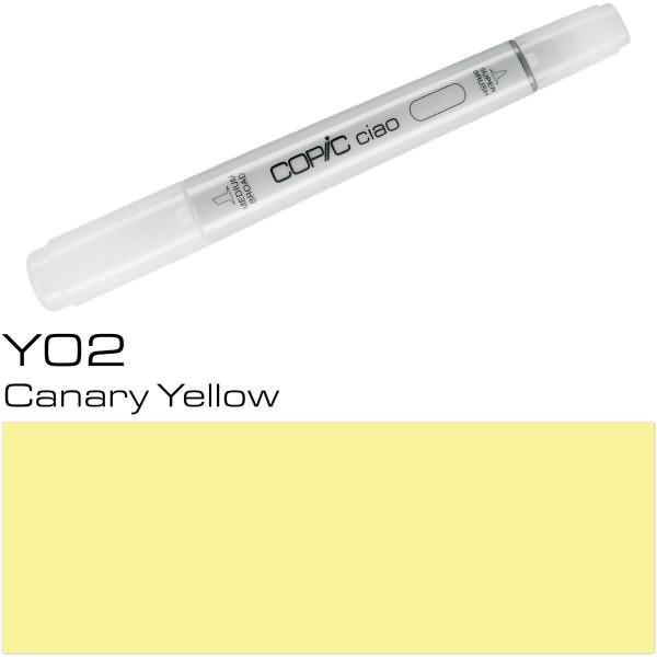 Produktbild Copic Ciao Typ Y - 02 (Y02 - Canary Yellow, 1 x)