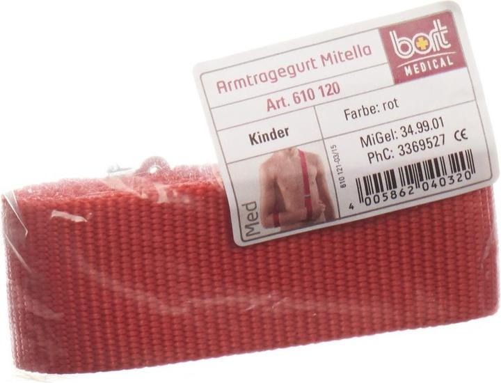 Produktbild Bort Medical Armtragegurt kids rot uni