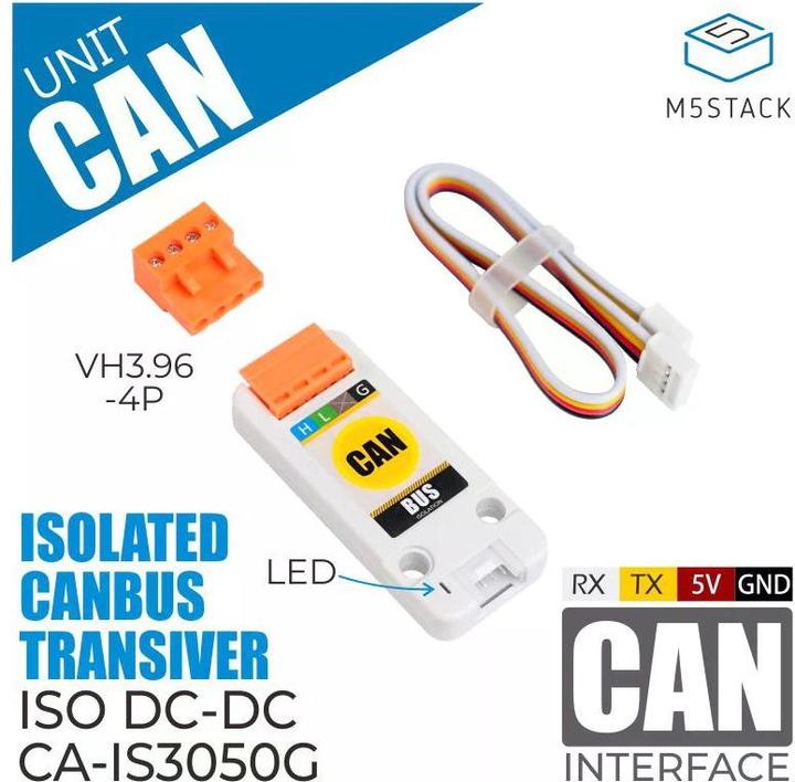 Produktbild M5Stack CANBus Modul CA-IS3050G
