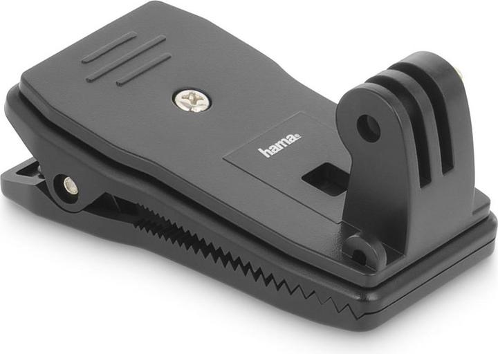 Actual product image Hama Klemhouder For Actioncam 360 Rotatable Clip For Backpack Fiets