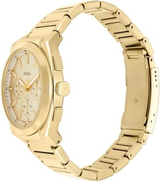 Immagine prodotto Fossil EVERETT Heren Horloge 44 mm - Goudkleurig (Cronografo, 44 mm)