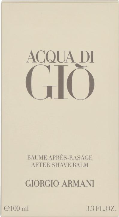 Actual product image Giorgio Armani Acqua Di Gio (Aftershave balm, 100 ml)
