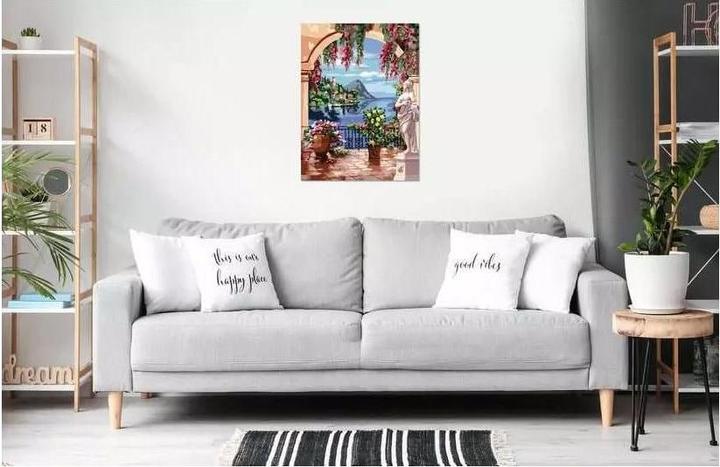 Actual product image Ravensburger CreArt - Painting by numbers 25963 - Lake Maggiore - from 14 years