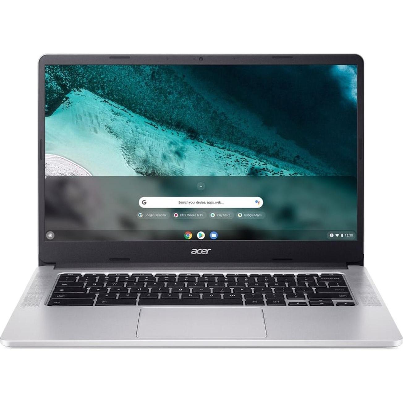 Acer Chromebook 314 Touchscreen CB314-3HT Silber (14", 128 GB, 8 GB, DE, Intel Pentium N6000), Noteb