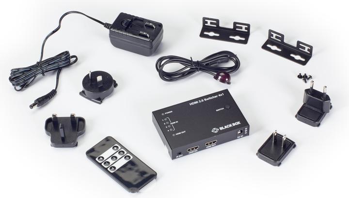 Immagine prodotto Black Box 4-PORT HDMI 2.0 VIDEO SWITCH