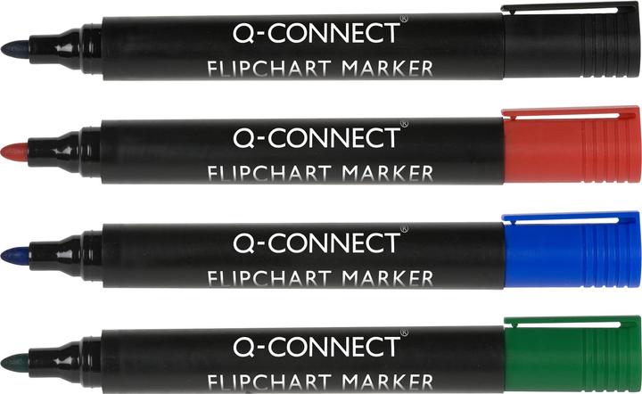 Produktbild Q-Connect Flipchart Marker (Sortiert, 2 mm, 1 x)